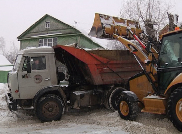 Ежедневно из Казани вывозят по 30 тыс. тонн снега