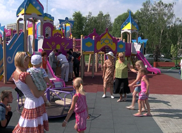 В Казани открылся новый детский игровой парк