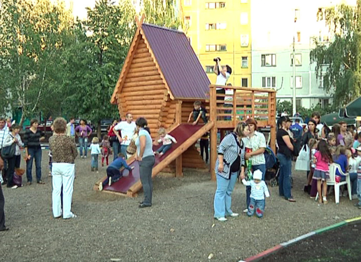 В Ново-Савиновском районе появился новый уютный двор