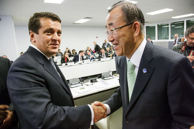 Ilsur Metshin invites UN Secretary-General to 2013 Universiade