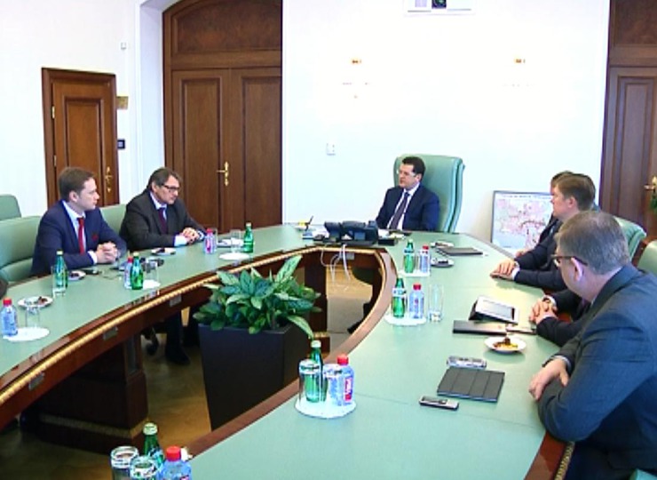 Ilsur Metshin meets with Leontief Centre representatives
