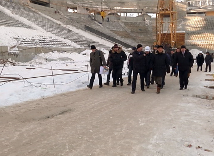 Preparation of the Universiade opening ceremony site starts in Kazan