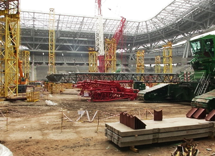 I.Metshin: "The assembly of the "Kazan-Arena" stage must be completed on time"