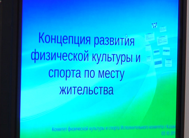 Казанда физик культура һәм спортны үстерүнең яңа концепциясен кабул иттеләр