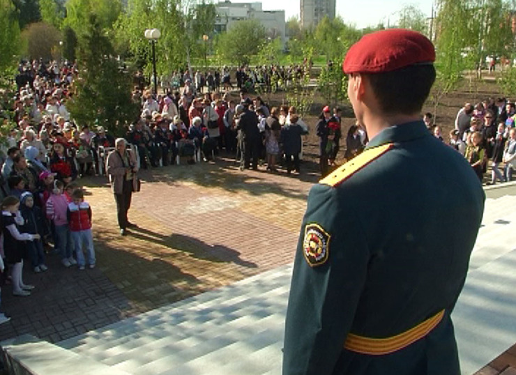 В Казани открылся обновленный сквер Славы