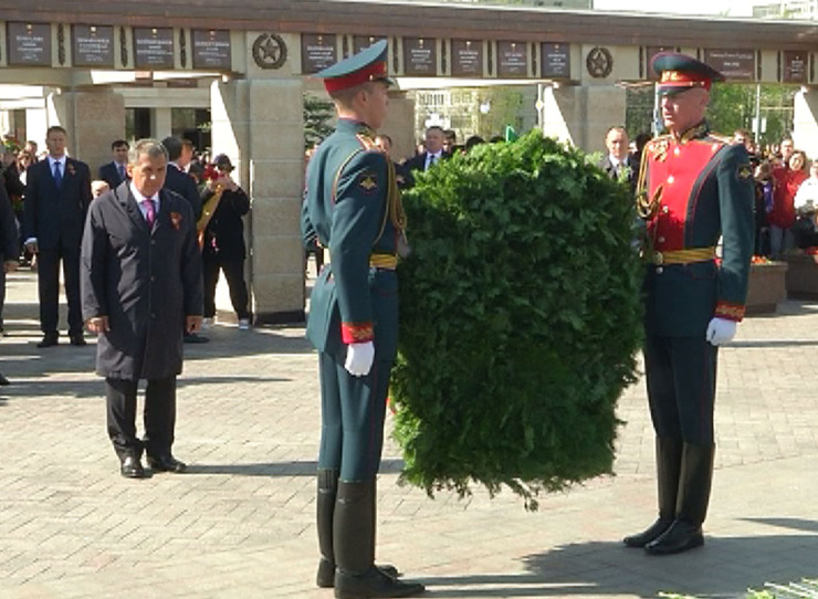 Fallen soldiers honored in Kazan's Victory Park
