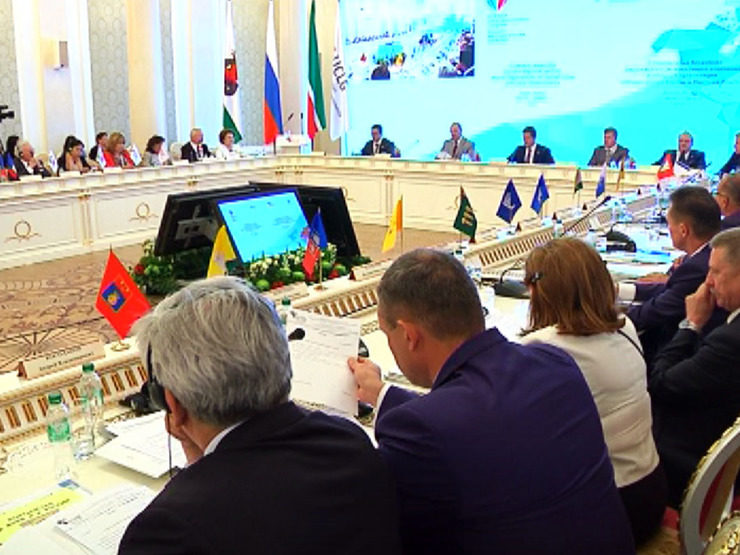 Ilsur Metshin re-elected as the president of the Eurasian section of UCLG