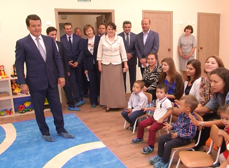 New kindergarten opened in a residential area "Emerald City" in Kazan