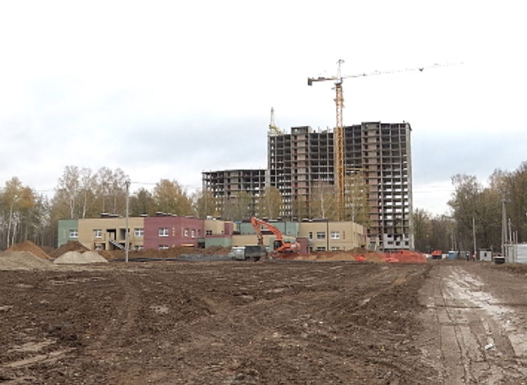 I. Metshin inspected the progress of construction of new houses of M14 area