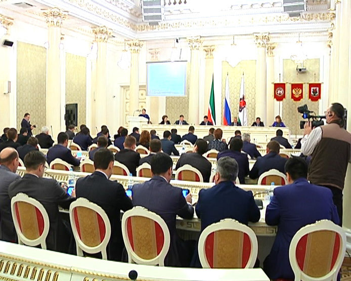 Speech of R.Bilgildeeva at the IV session of Kazan City Duma