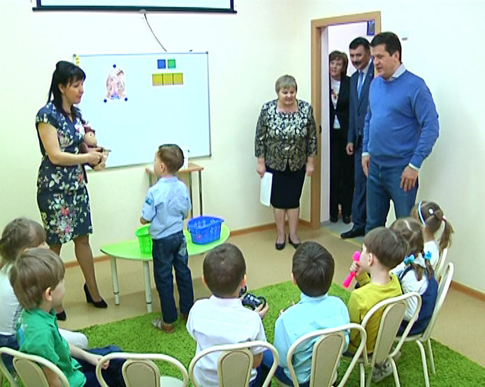 I. Metshin visited the capitally renovated kindergarten №316 in the Sovietsky district of Kazan
