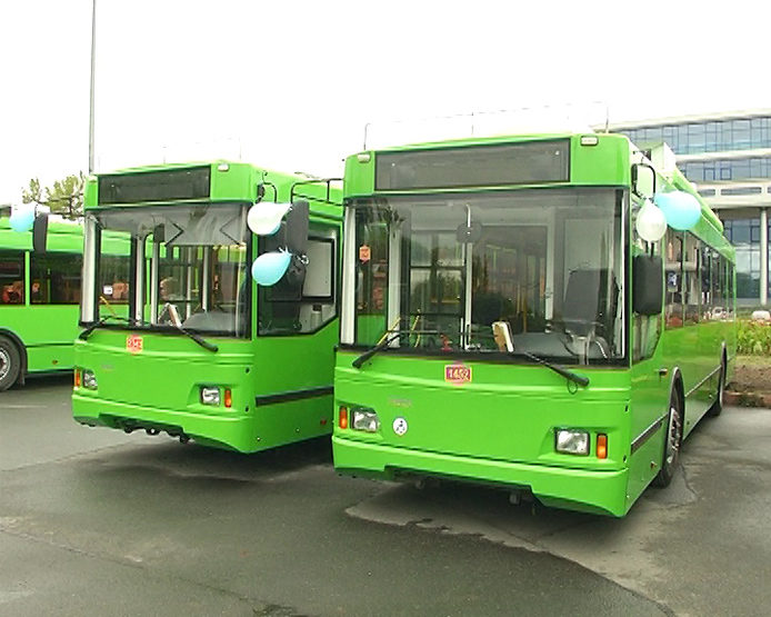 New trolleybuses and trams supplied to Kazan