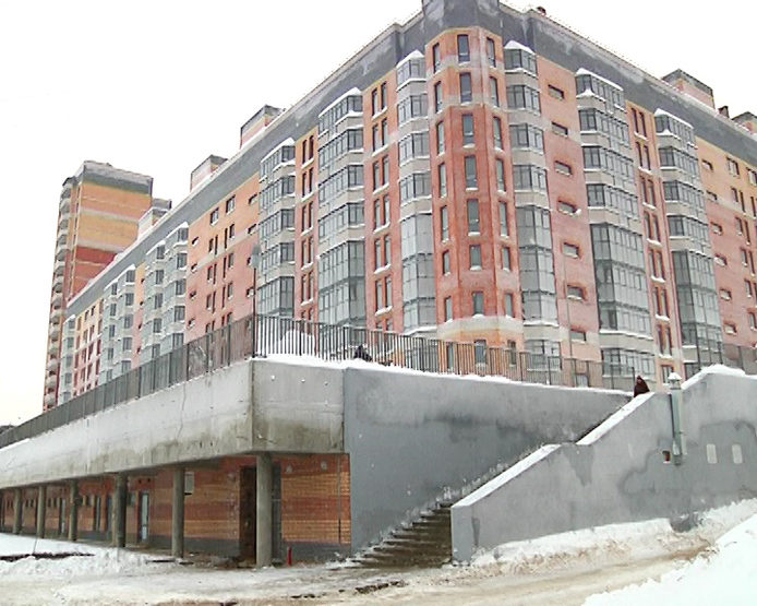 I. Metshin inspected the construction of the residential complex "MChS" in the Sovetsky district of the city