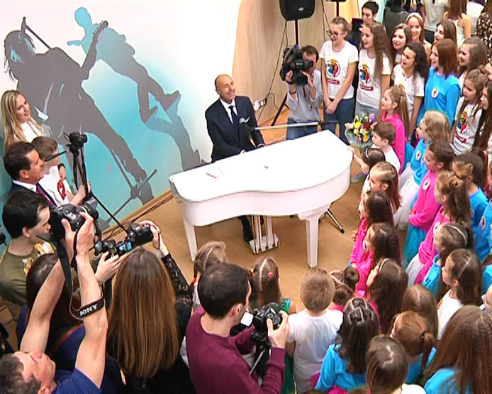 Igor Krutoy opened his own children's music academy in Kazan