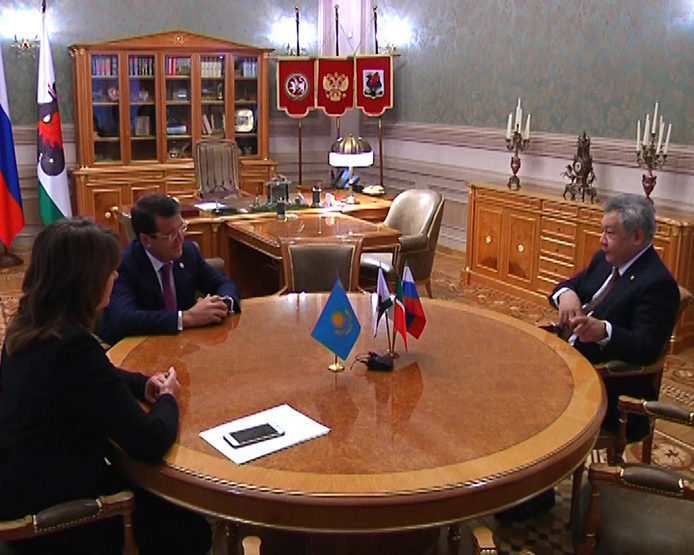 The meeting with the Consul General of Kazakhstan in Kazan