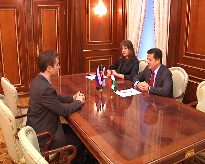 The meeting with the Consul General of Hungary in Kazan