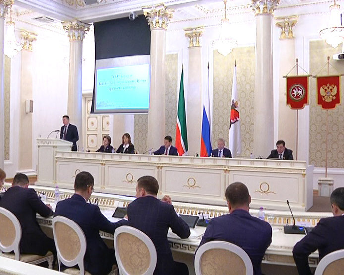 The XXII session of the Kazan City Duma, 12/13/2017