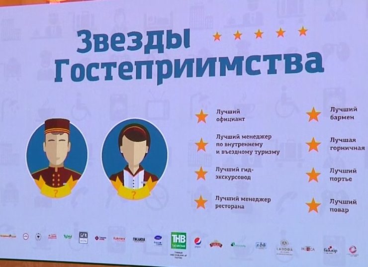 В Казани наградили победителей конкурса «Звезды гостеприимства», 22.03.2018