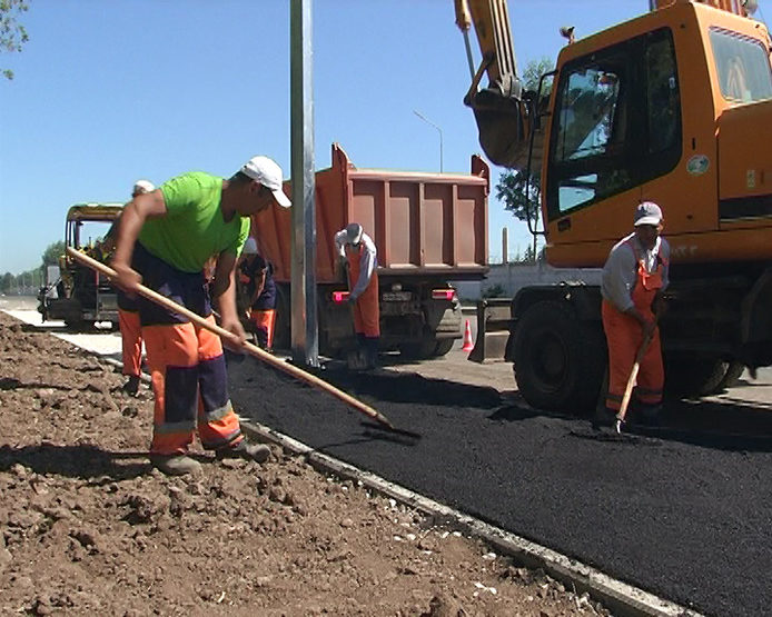 The works on repair of Magistralnaya Street are completed on 70%