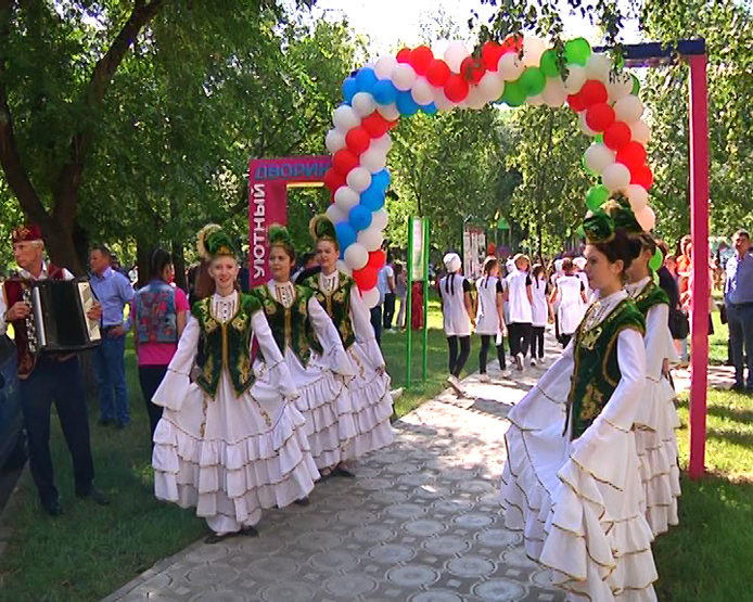 The yard holiday in Novo-Savinovsky district, 08/30/2018