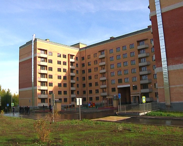 The house №5 in the residential complex "MChS" has been commissioned