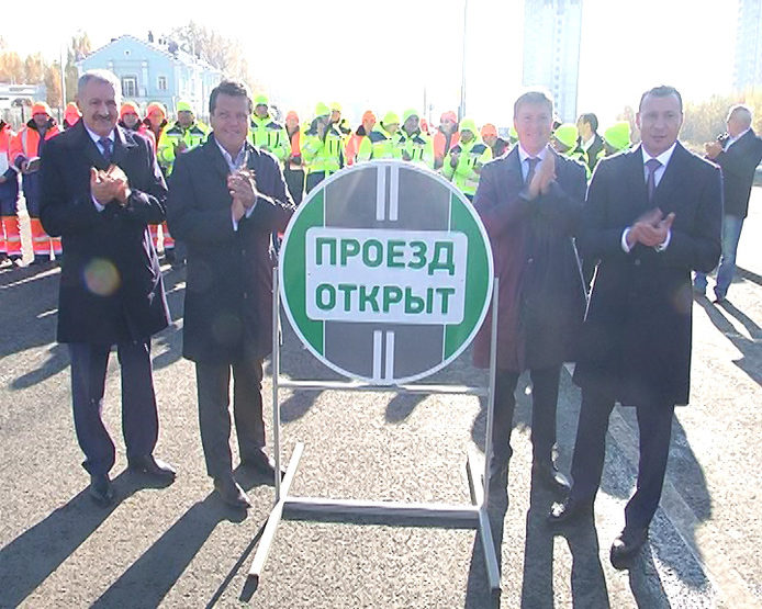 The road on Bratiev Battalovykh Street opened after a major overhaul in Kazan