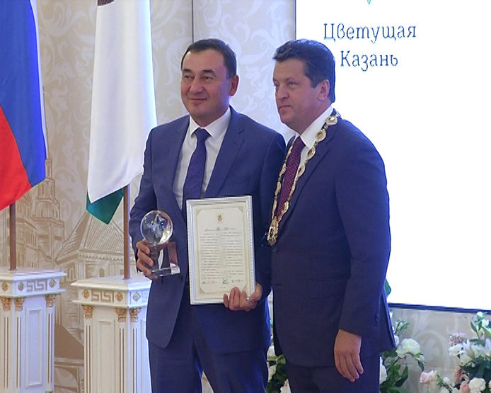 The results of the projects "Blooming Kazan-2018" and "Flower festival" have been summed up in the City Hall