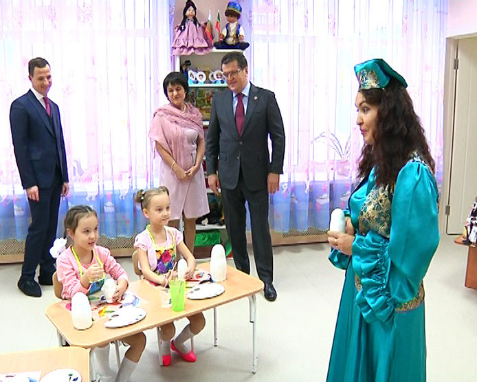 The visit to the overhauled kindergarten №65, 12/07/2018