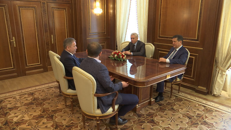 The Mayor of Kazan met with the delegation from the Republic of Bashkortostan