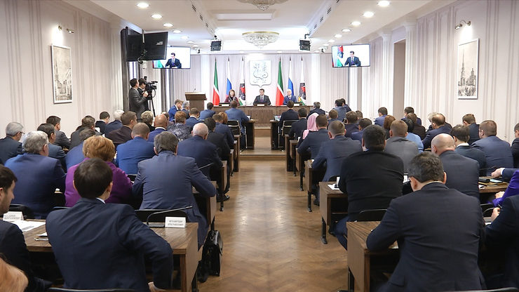 The XXXI session of the Kazan City Duma was held at the Executive Committee