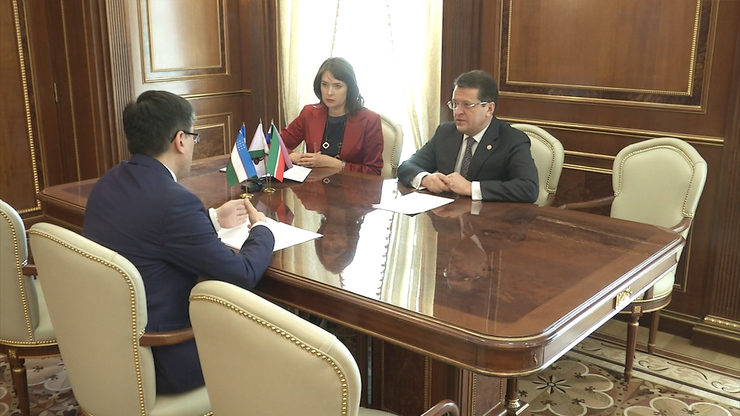 I.Metshin met with General Consul of Uzbekistan in Kazan
