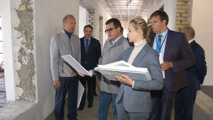 The Mayor of Kazan inspected the overhaul of the school №114