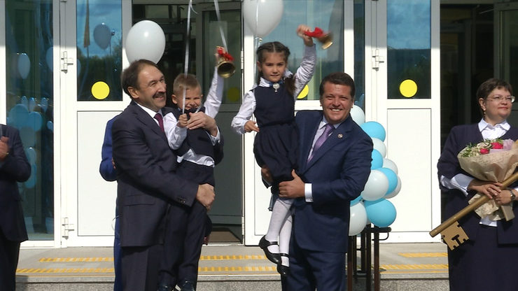 The largest school in Tatarstan opened in Vesna residential complex