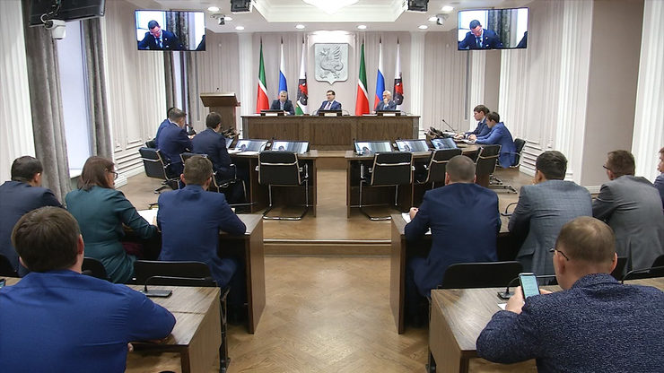 Meeting of the city command center on the implementation of separate waste collection, 19.11.2019