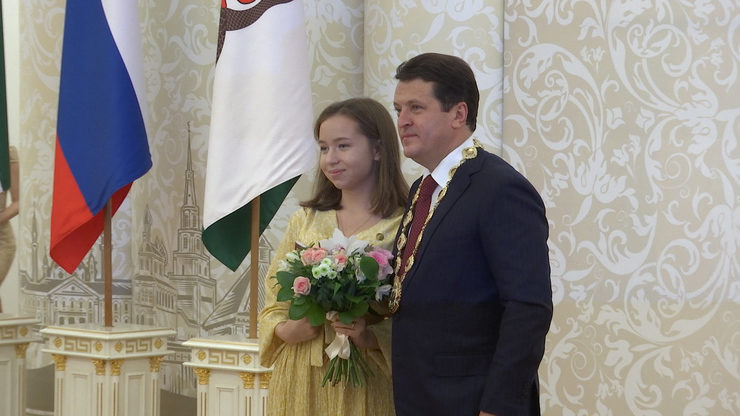 Awarding of personal scholarships of the mayor of Kazan as of year-end 2019