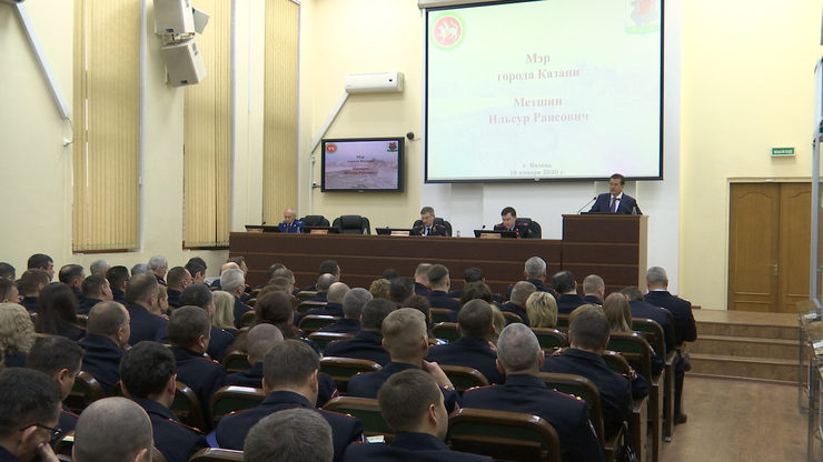 Results of 2019 were summed up at a meeting of the Department of the Russian Internal Affairs Ministry in Kazan