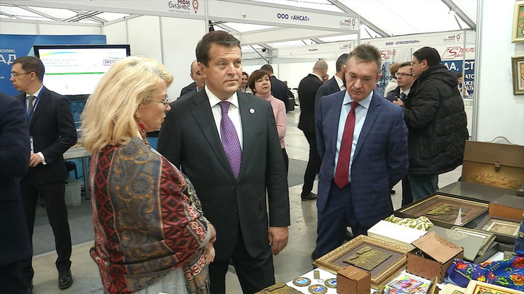 I.Metshin met representatives of small business and self-employed, 20.02.2020