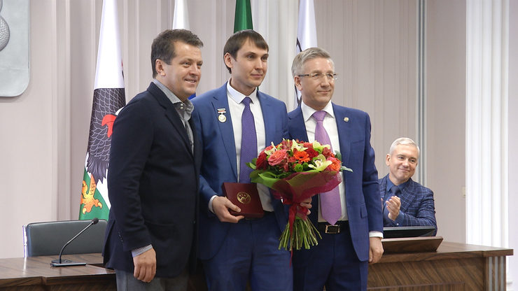 Tatarstan Minister of Finance presented awards at the Executive Committee of Kazan