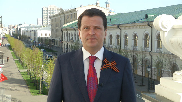 The Mayor of Kazan congratulated citizens on the 75th anniversary of Victory