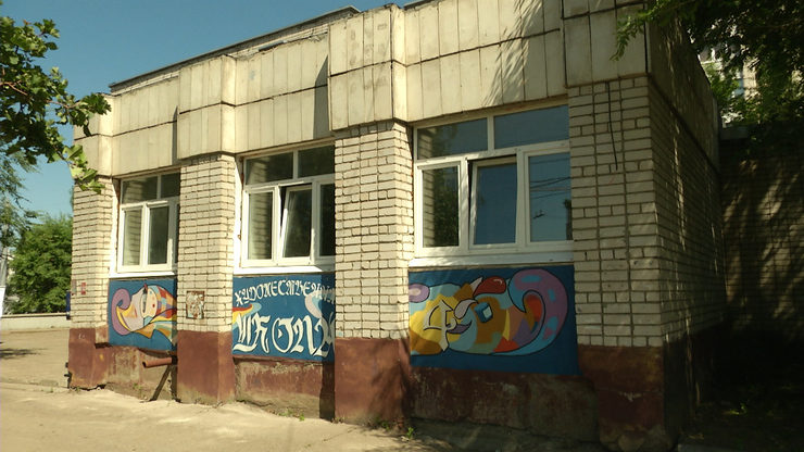 Ilsur Metshin inspected the overhaul at children's art school № 4