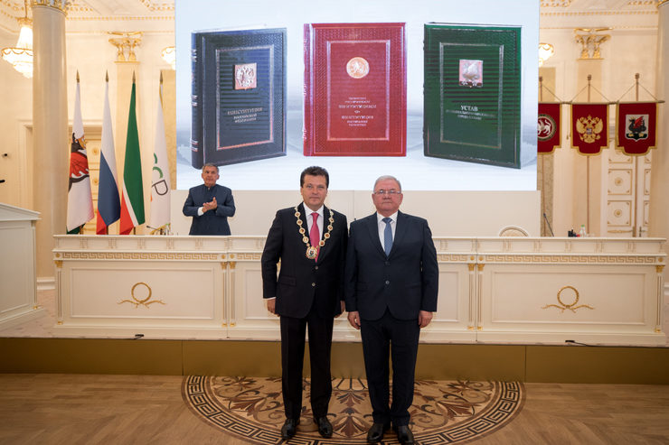 Ilsur Metshin was elected Head of the Kazan city municipality