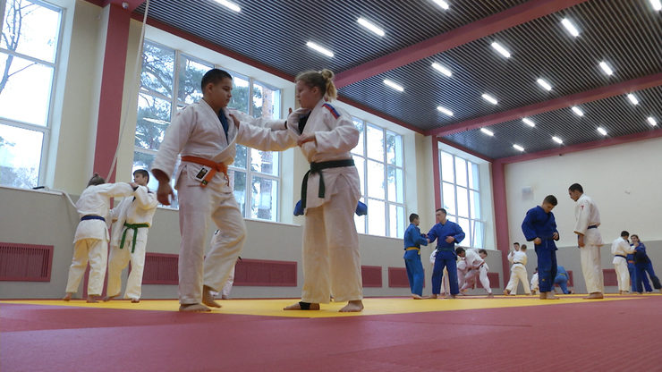 The judo hall was renovated at the Tasma Olympic reserve sports school