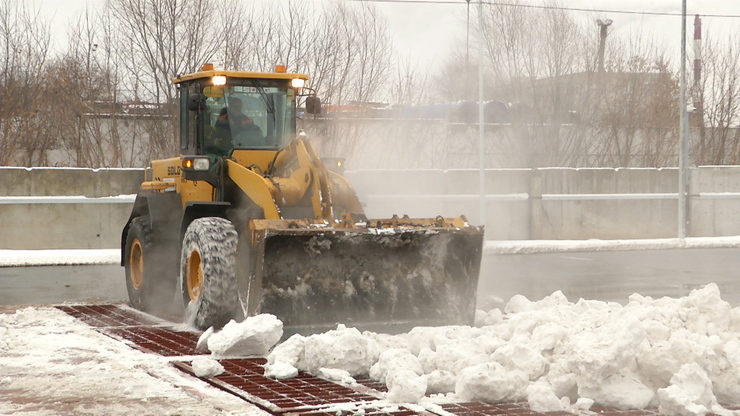 In Kazan a snowmelt station was put into operation on Adel Kutuy st.