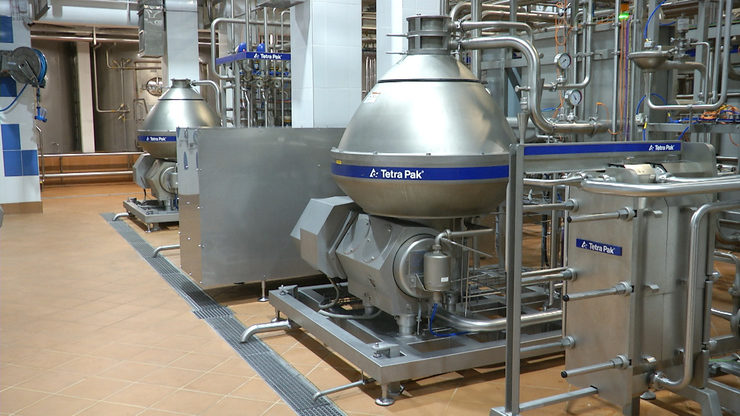 I. Metshin got acquainted with the modernization of the Kazan Dairy Plant