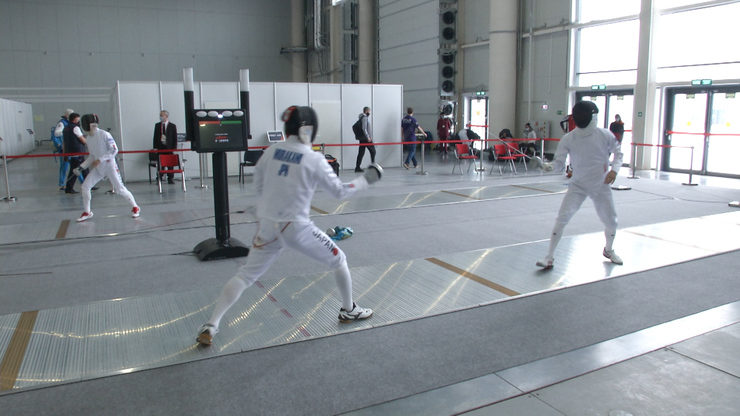 The FIE World Cup in epee kicked off in Kazan