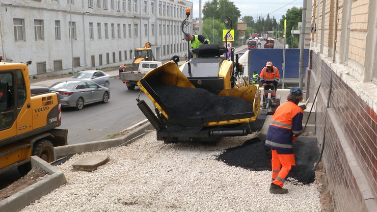 The Mayor of Kazan inspects the road repairs works, 01.06.2021