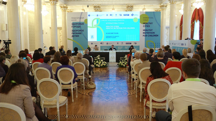 The International Forum "Healthy Cities. Healthy Nutrition for Children" opened in Kazan