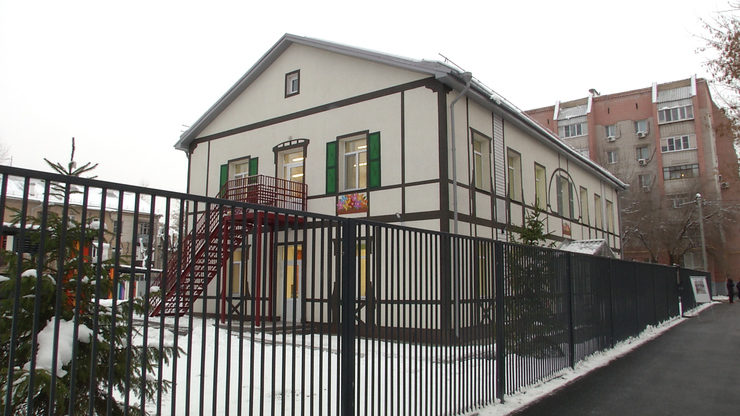 Ilsur Metshin visits kindergarten No.126 on Tunakova Street after the renovation