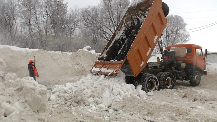 Almost 9 thousand tons of snow are disposed of daily at 7 stations in Kazan