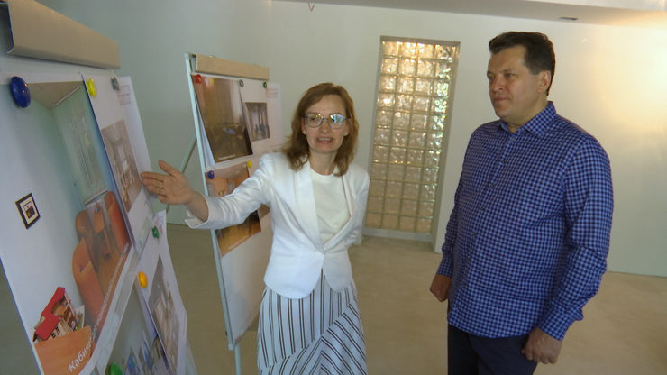 The Mayor of Kazan inspects the progress of the overhaul of the Serdesh psychological service
